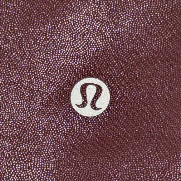 Lululemon Wunder Train Foil Tight Red Merlot 25" w/Pockets Free shipping! - Picture 12 of 13